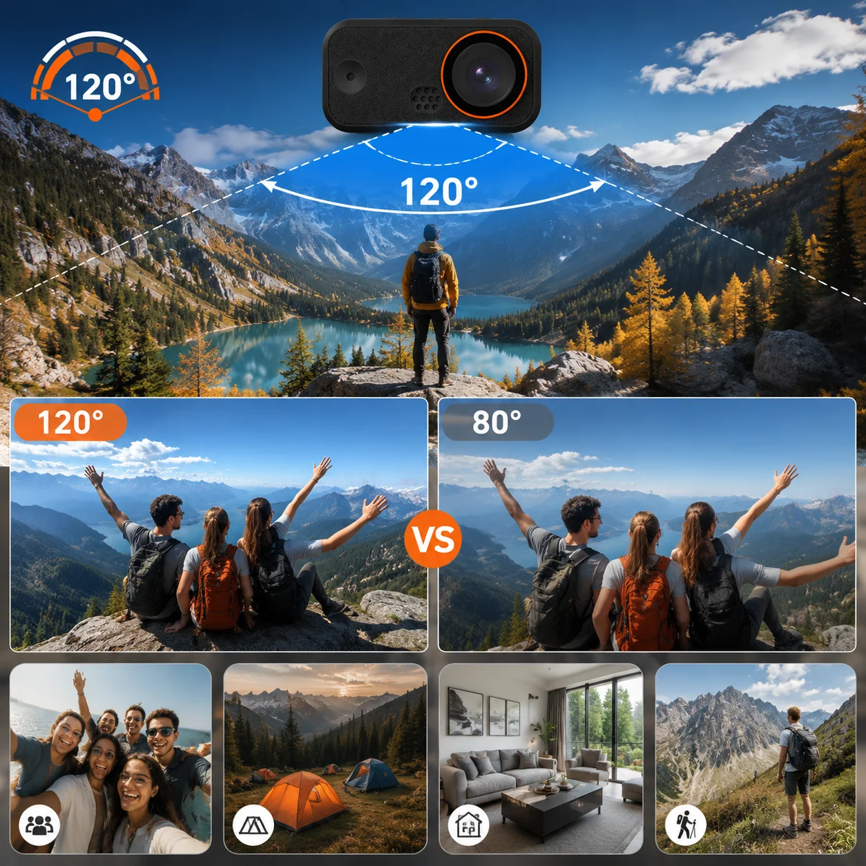 ミニ磁石式POVデイリーライフVlogカメラ。2.7K HD - Japanese Lifestyle Apps のレビューと価格